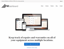 Tablet Screenshot of fmdashboard.com